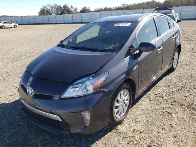 Photo 2 from auction – 2014 TOYOTA PRIUS PLUG with VIN JTDKN3DP0E3053645