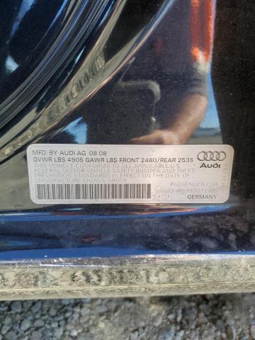 Photo 10 from auction – 2009 AUDI A4 2.0T QU with VIN WAULF78K99N017595