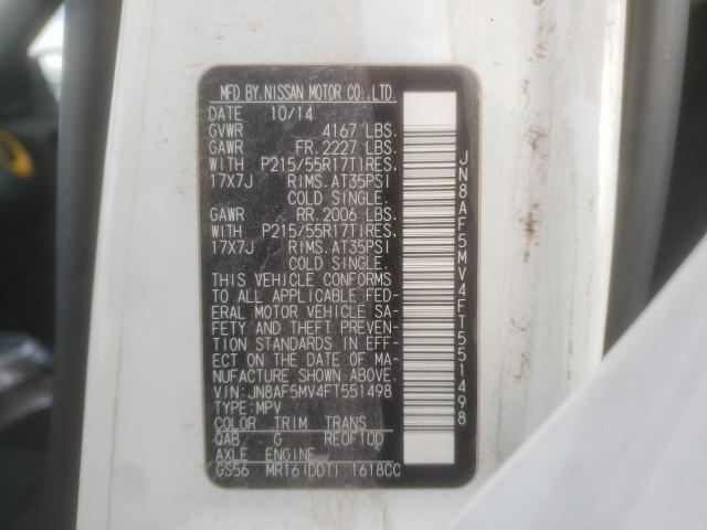 Photo 10 from auction – 2015 NISSAN JUKE S with VIN JN8AF5MV4FT551498