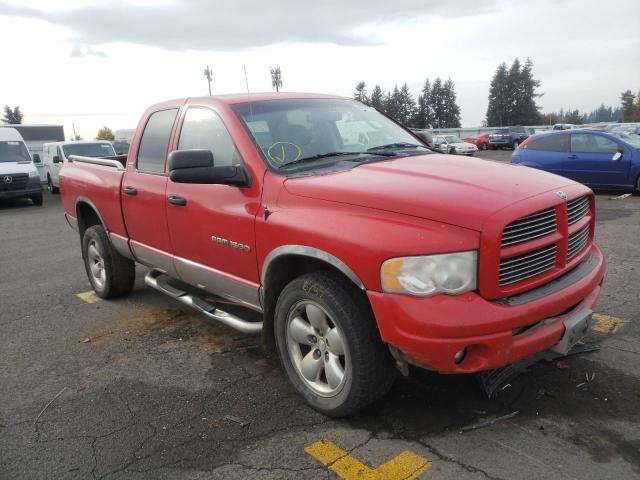 DODGE RAM 1500 2002 with VIN 1D3HU18Z22J162054 - Photo from auction