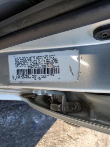 Photo 10 from auction – 2003 TOYOTA COROLLA CE with VIN JTDBR32E932013055