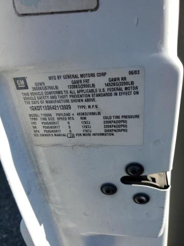 Photo 10 from auction – 2004 GMC ENVOY with VIN 1GKDT13S642113929