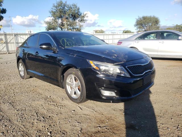 KIA OPTIMA LX 2015 with VIN 5XXGM4A7XFG460053 - Photo from auction