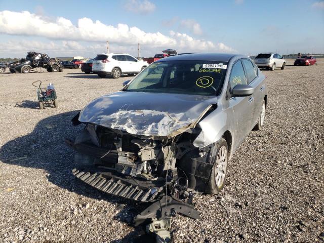 Photo 2 from auction – 2014 NISSAN SENTRA S with VIN 3N1AB7AP0EL662399