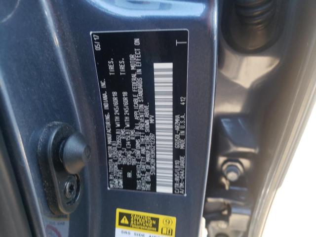 Photo 10 from auction – 2017 TOYOTA HIGHLANDER with VIN 5TDKZRFH3HS212397