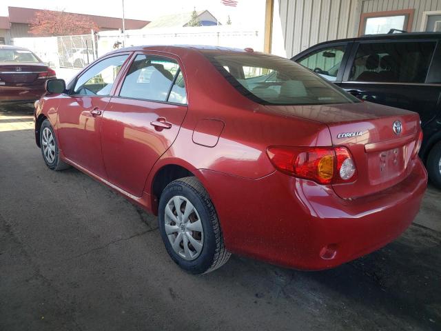 Photo 3 from auction – 2009 TOYOTA COROLLA BA with VIN JTDBL40EX99047029