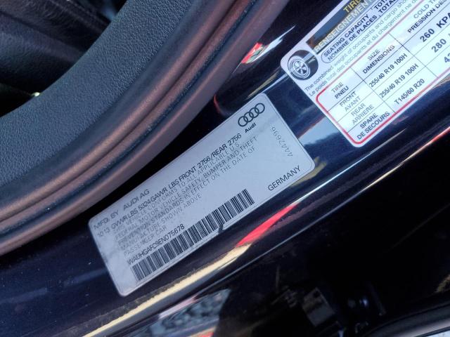 Photo 10 from auction – 2014 AUDI A6 PRESTIG with VIN WAUHGAFC9EN075678