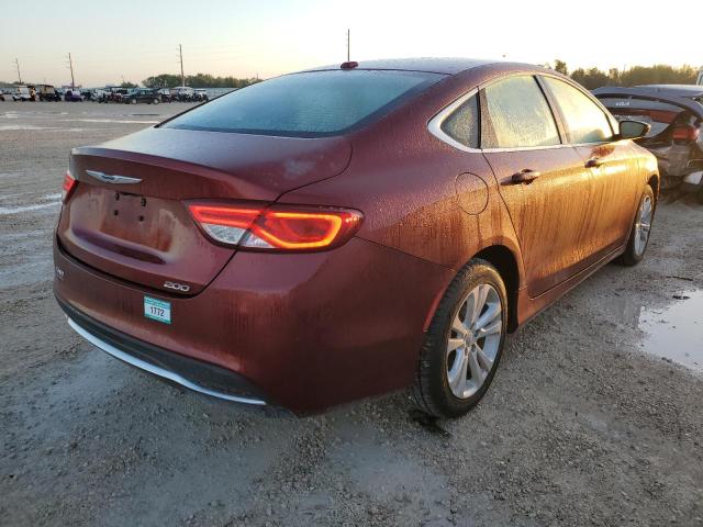 Photo 4 from auction – 2015 CHRYSLER 200 LIMITE with VIN 1C3CCCABXFN548965