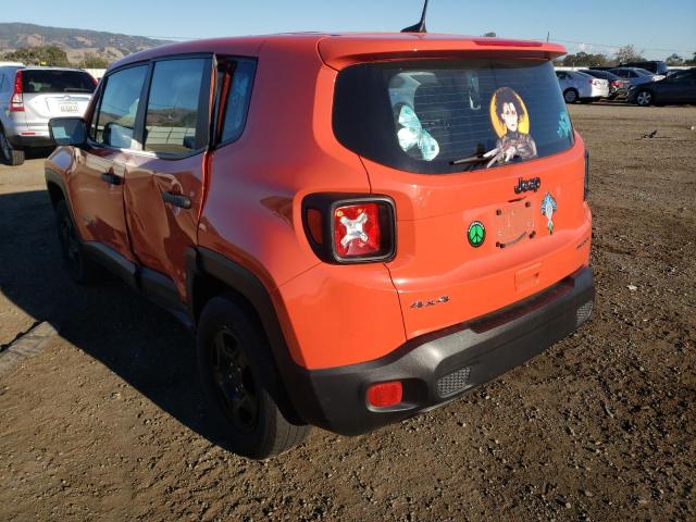 Photo 3 from auction – 2018 JEEP RENEGADE S with VIN ZACCJBAB2JPH93125