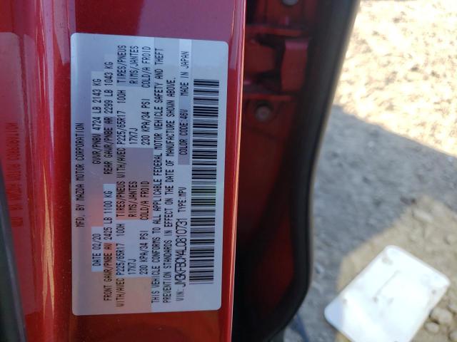 Photo 10 from auction – 2020 MAZDA CX-5 TOURI with VIN JM3KFBCM4L0810731