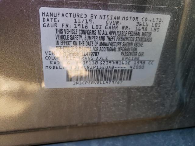 Photo 10 from auction – 2020 NISSAN KICKS S with VIN 3N1CP5BV2LL479787