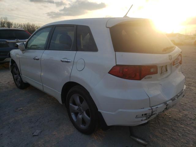 Photo 3 from auction – 2007 ACURA RDX TECHNO with VIN 5J8TB18567A024306