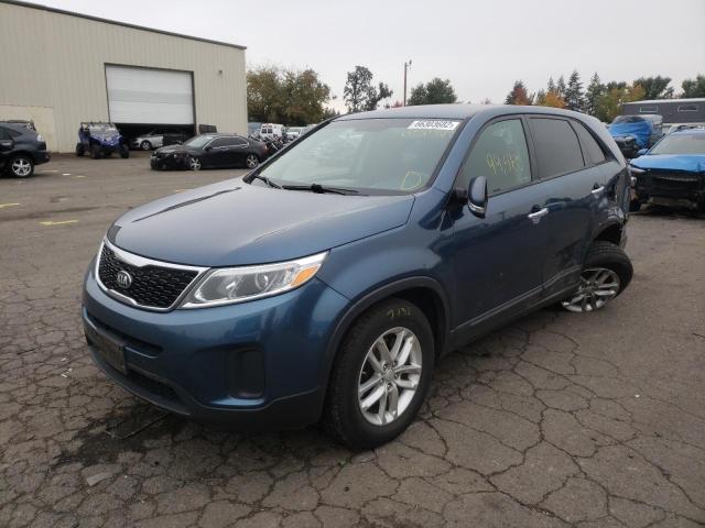 Photo 2 from auction – 2014 KIA SORENTO LX with VIN 5XYKT3A67EG488093