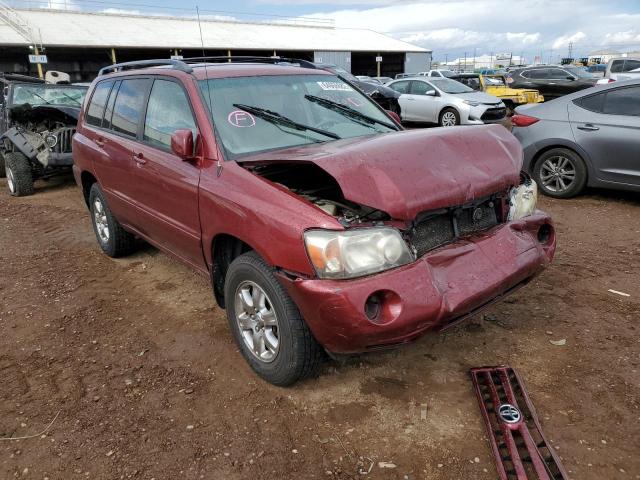 TOYOTA HIGHLANDER 2007 with VIN JTEEP21A870205656 - Photo from auction