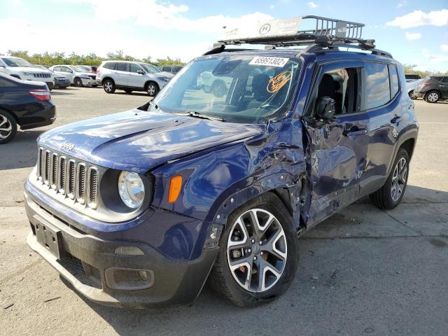 Photo 2 from auction – 2016 JEEP RENEGADE L with VIN ZACCJBBT3GPC85486