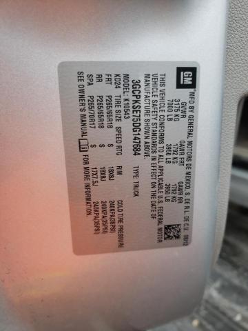 Photo 10 from auction – 2013 CHEVROLET SILVERADO with VIN 3GCPKSE75DG147684