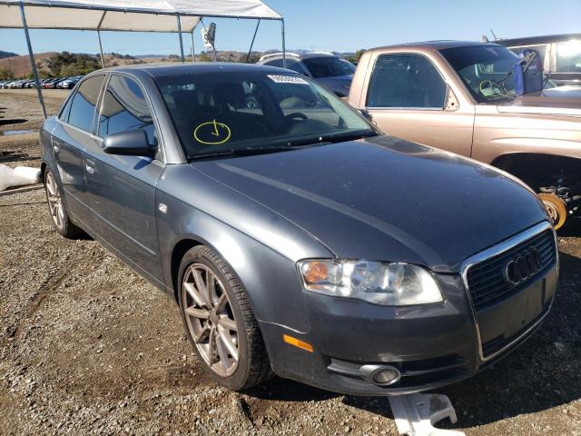 AUDI A4 2.0T QU 2007 with VIN WAUDF78E67A073688 - Photo from auction
