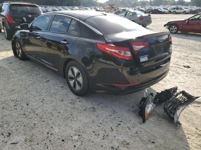 Photo 3 from auction – 2012 KIA OPTIMA HYB with VIN KNAGM4AD9C5009991