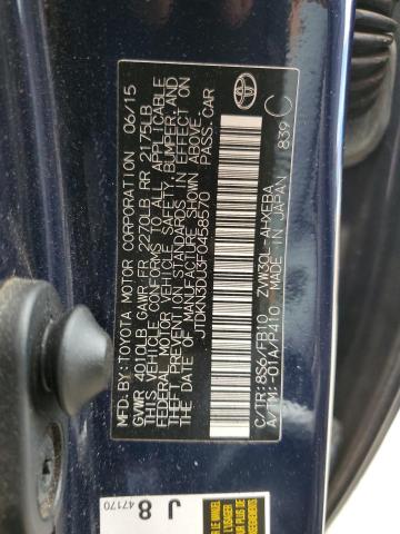 Photo 10 from auction – 2015 TOYOTA PRIUS with VIN JTDKN3DU3F0458570