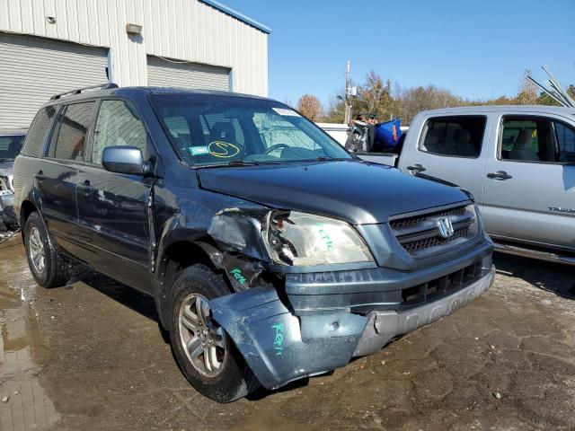 HONDA PILOT EX 2004 with VIN 2HKYF18494H533519 - Photo from auction
