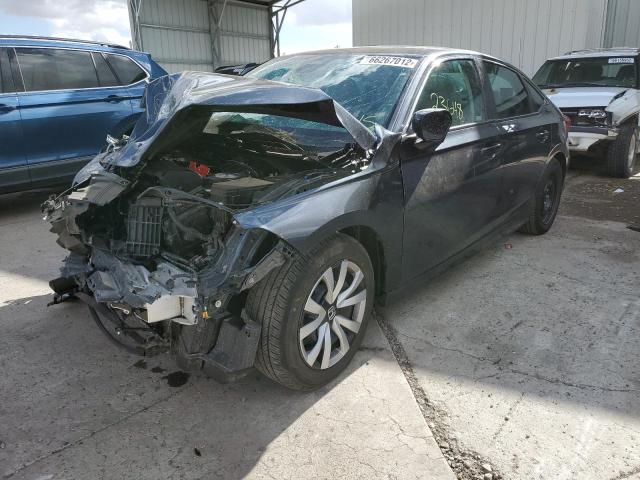 Photo 2 from auction – 2022 HONDA CIVIC with VIN 2HGFE2F23NH520651