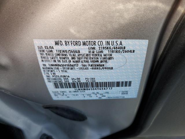 Photo 10 from auction – 2004 LINCOLN LS with VIN 1LNHM86S04Y656717
