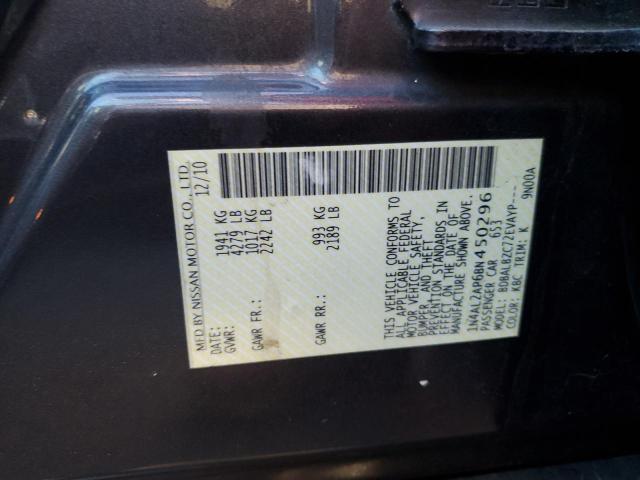 Photo 10 from auction – 2011 NISSAN ALTIMA with VIN 1N4AL2AP6BN450296