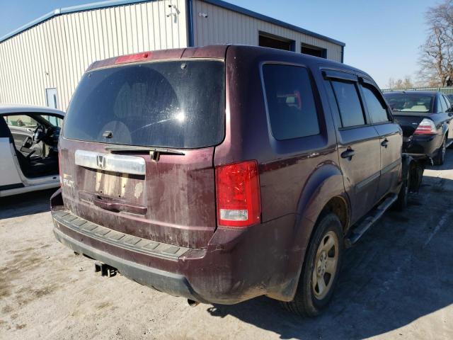 Photo 4 from auction – 2011 HONDA PILOT LX with VIN 5FNYF3H21BB016155