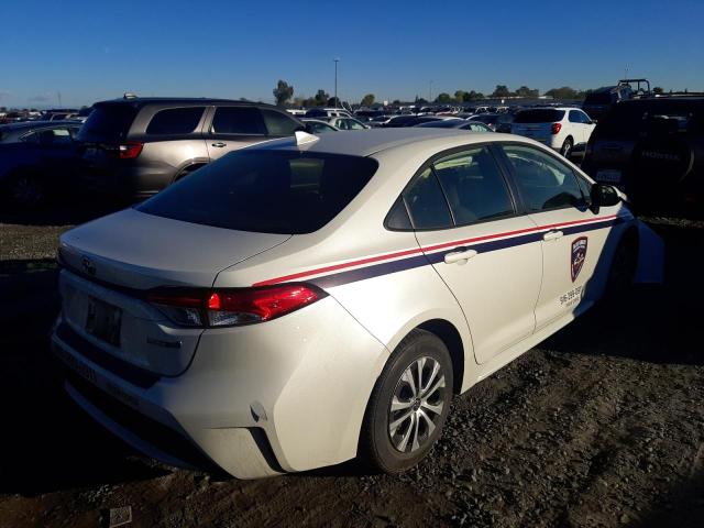 Photo 4 from auction – 2021 TOYOTA COROLLA LE with VIN JTDEAMDE7MJ000447
