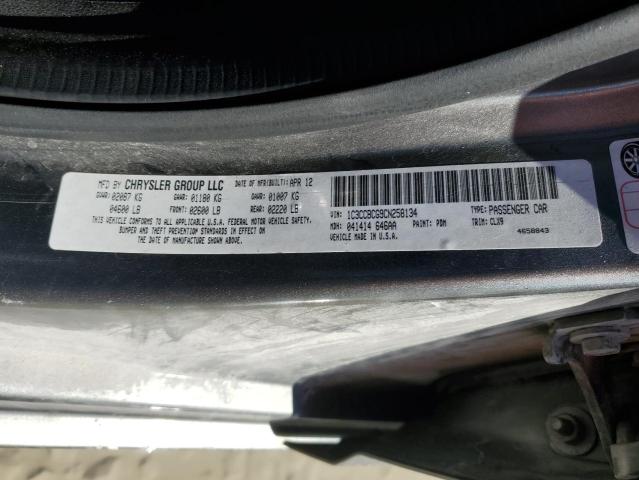 Photo 10 from auction – 2012 CHRYSLER 200 LIMITE with VIN 1C3CCBCG9CN258134