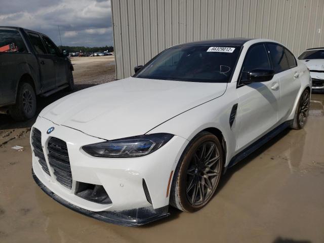 Photo 2 from auction – 2021 BMW M3 with VIN WBS53AY00MFL27064