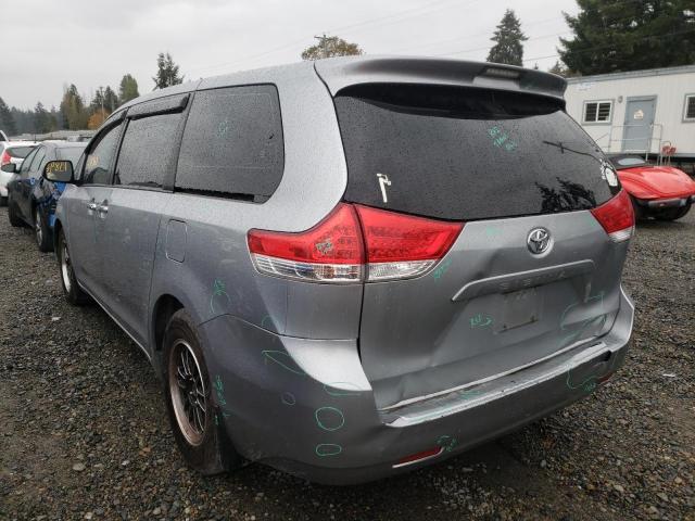 Photo 3 from auction – 2011 TOYOTA SIENNA with VIN 5TDZK3DC7BS085541