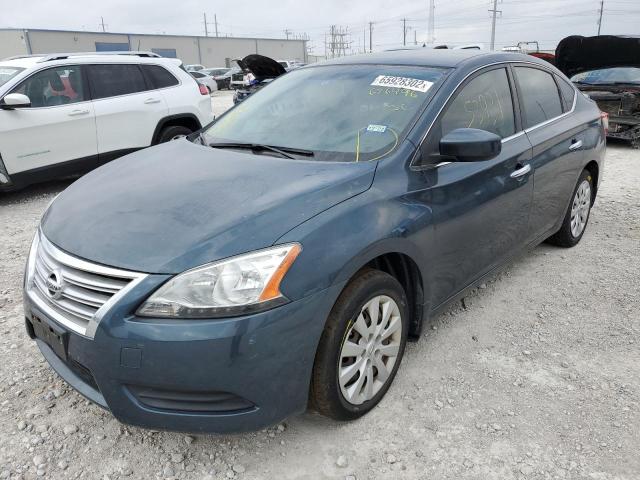 Photo 2 from auction – 2015 NISSAN SENTRA S with VIN 3N1AB7AP0FL676496