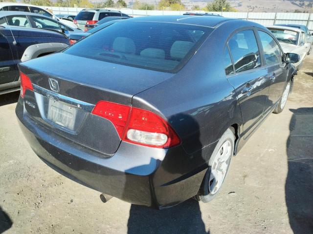 Photo 4 from auction – 2011 HONDA CIVIC LX with VIN 19XFA1F5XBE012019