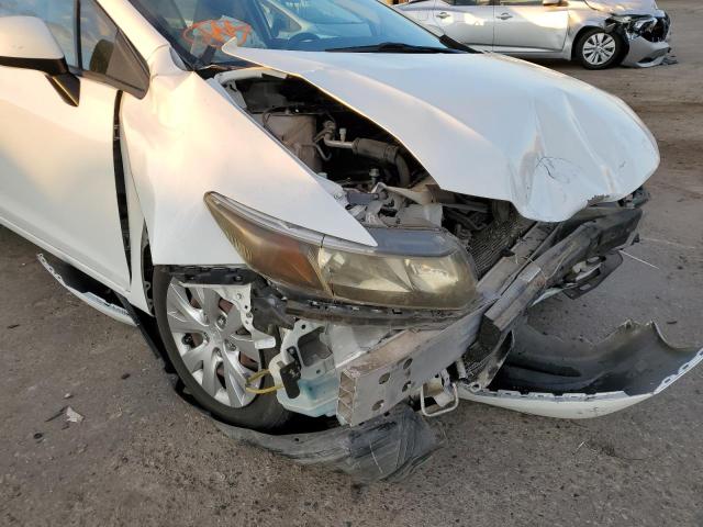 Photo 9 from auction – 2012 HONDA CIVIC LX with VIN 2HGFB2F53CH587265