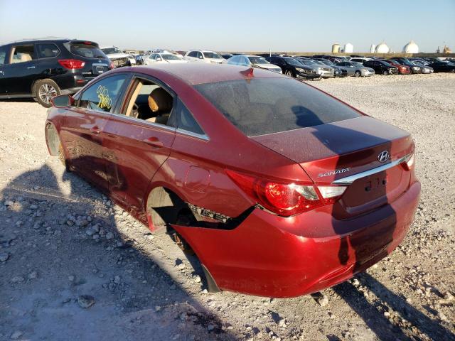Photo 3 from auction – 2011 HYUNDAI SONATA GLS with VIN 5NPEB4ACXBH123357