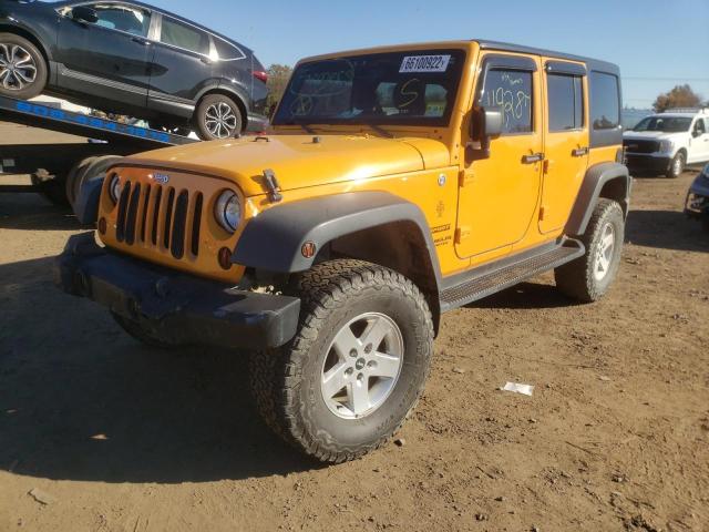 Photo 2 from auction – 2013 JEEP WRANGLER U with VIN 1C4BJWDG9DL547675