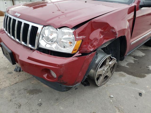 Photo 9 from auction – 2007 JEEP GRAND CHER with VIN 1J8HR58287C552360