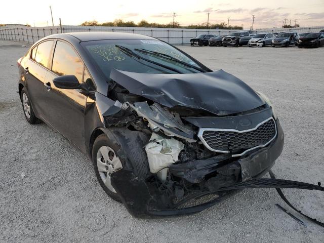 KIA FORTE LX 2016 with VIN KNAFK4A64G5512451 - Photo from auction