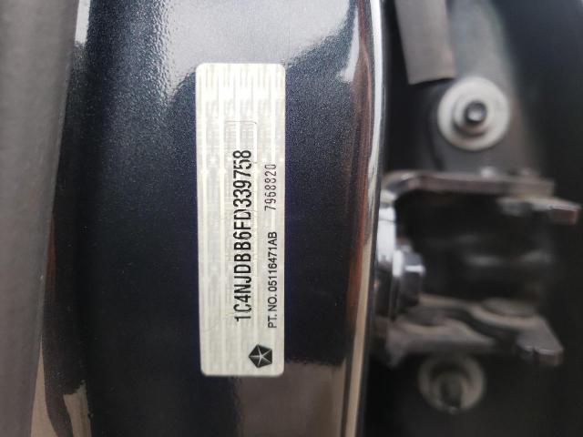 Photo 10 from auction – 2015 JEEP COMPASS SP with VIN 1C4NJDBB6FD339758