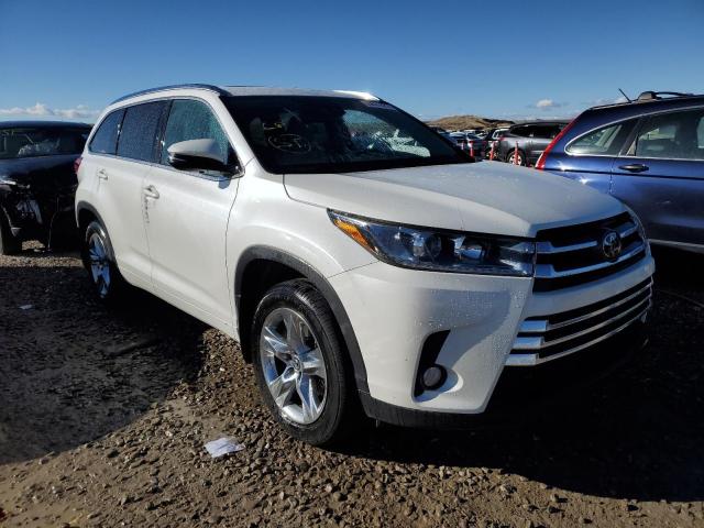 TOYOTA HIGHLANDER 2018 with VIN 5TDDZRFH6JS852960 - Photo from auction
