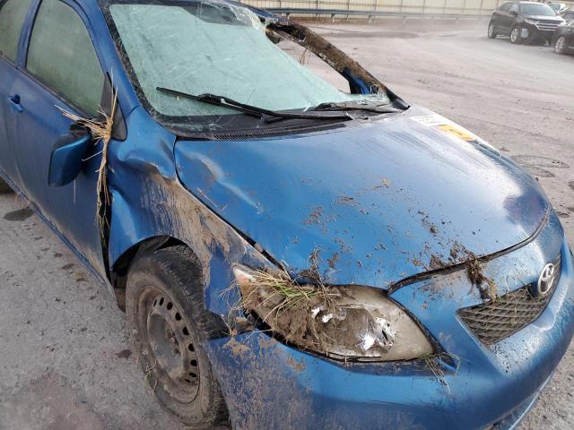 Photo 9 from auction – 2009 TOYOTA COROLLA BA with VIN JTDBL40E699025058
