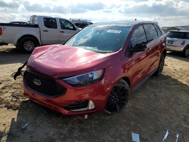 Photo 2 from auction – 2021 FORD EDGE SEL with VIN 2FMPK3J92MBA37610
