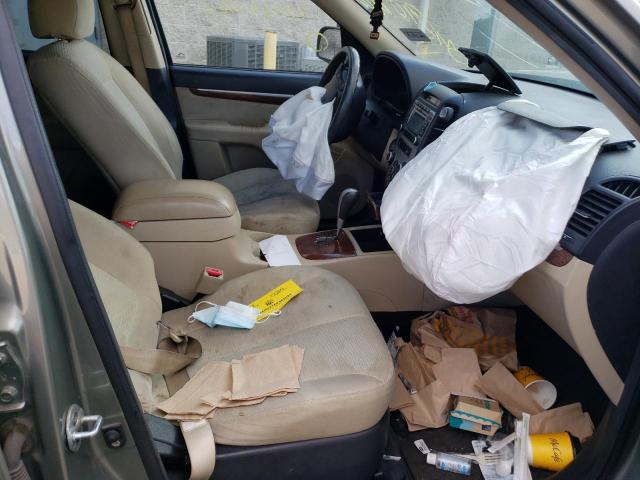 Photo 5 from auction – 2009 HYUNDAI SANTA FE G with VIN 5NMSG13D89H259230