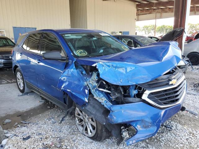 CHEVROLET EQUINOX LS 2019 with VIN 3GNAXHEV2KS627742 - Photo from auction