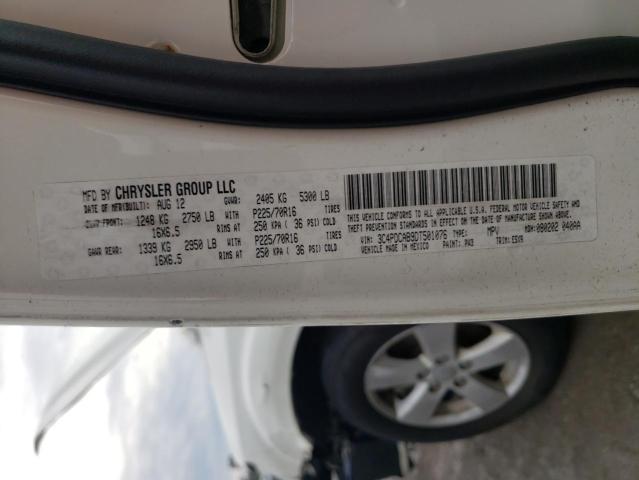 Photo 10 from auction – 2013 DODGE JOURNEY SE with VIN 3C4PDCAB9DT501076
