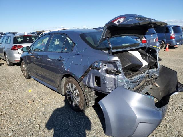 Photo 3 from auction – 2021 TOYOTA COROLLA LE with VIN JTDEAMDEXMJ027416