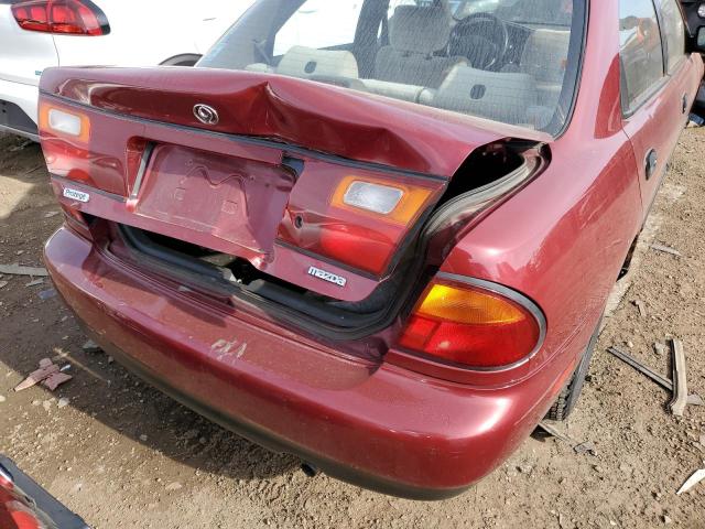 Photo 9 from auction – 1996 MAZDA PROTEGE DX with VIN JM1BB1417T0329570