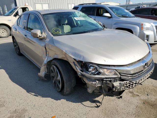 HONDA ACCORD EX 2017 with VIN 1HGCR2F76HA017556 - Photo from auction