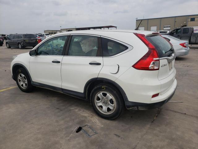 Photo 2 from auction – 2016 HONDA CR-V LX with VIN 5J6RM3H36GL030750